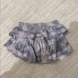 Ruffle Mini Skirt | Blue | XS | No longer sold in stores!